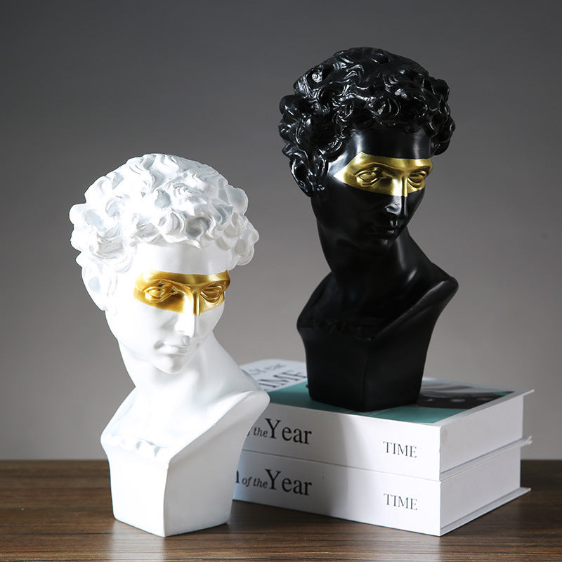 The Golden Gaze Bust