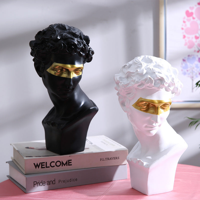 The Golden Gaze Bust