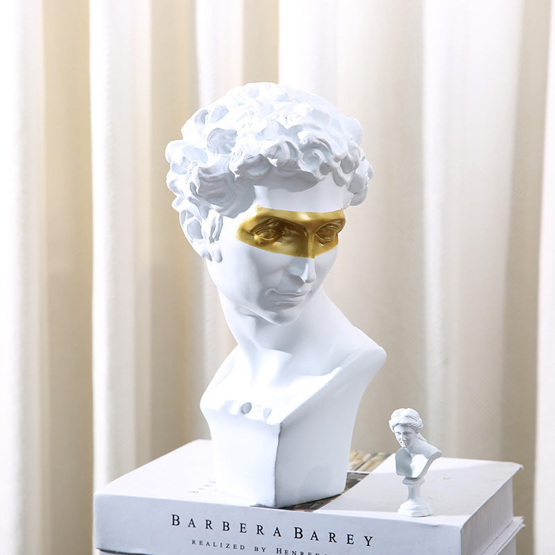 The Golden Gaze Bust