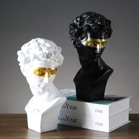 The Golden Gaze Bust